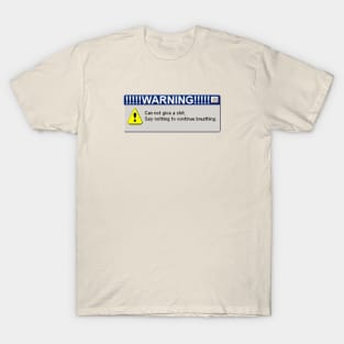 Warning T-Shirt